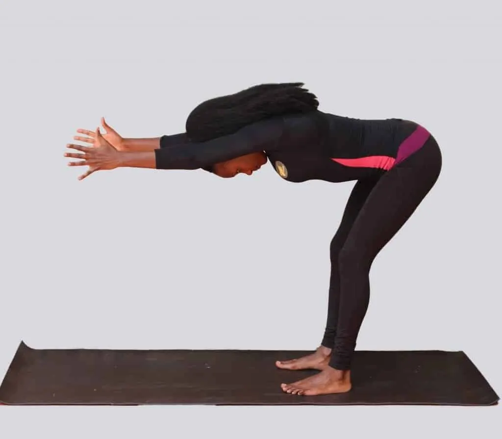 Standing Half Forward Bend