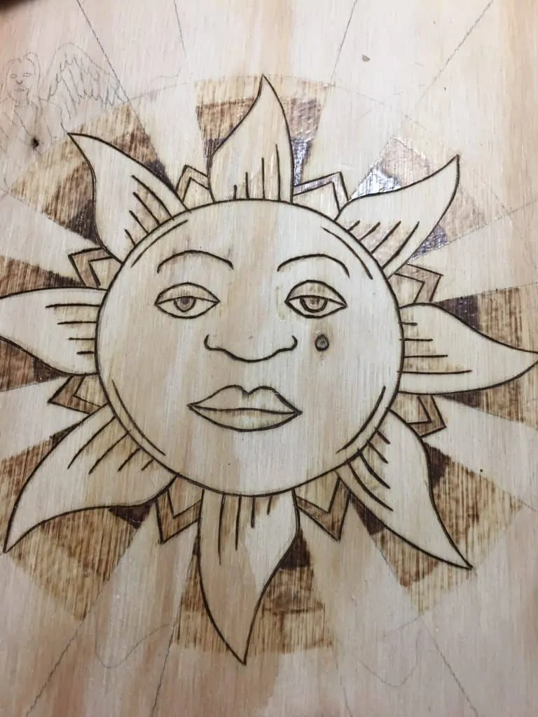 Pyrography Techniques, Shading