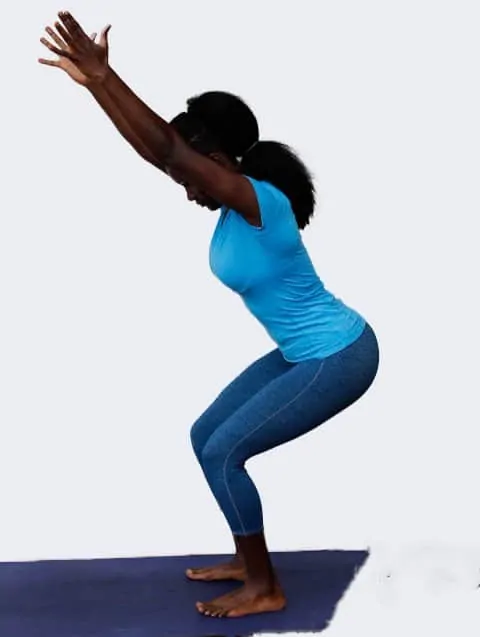 1. Chair Pose
