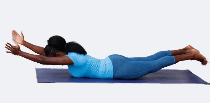5. Locust Pose