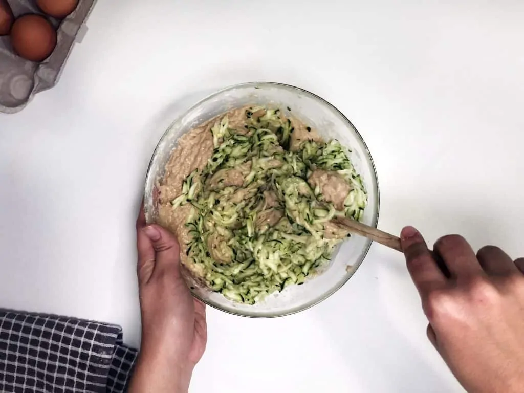 7 stir in zucchini