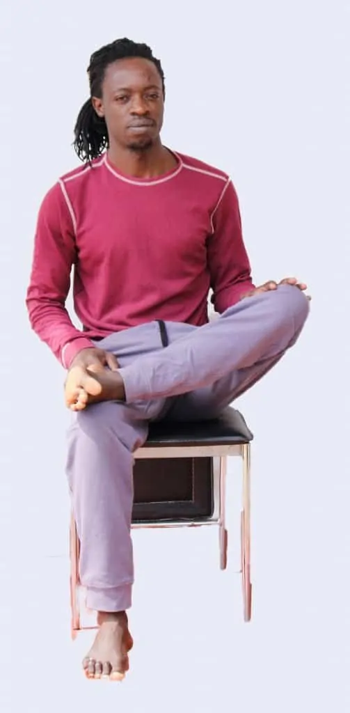 8. Seated Pigeon Pose