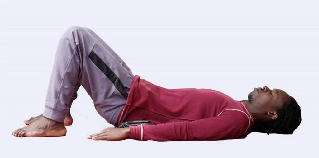 9. Modified Bridge Pose