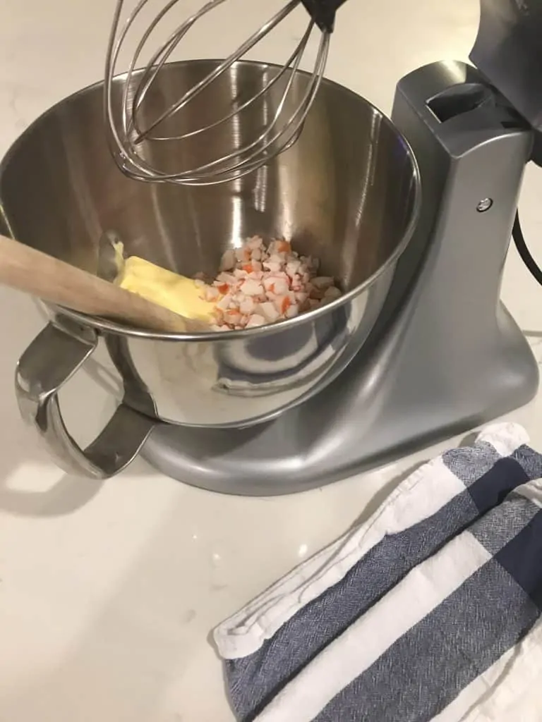 Tailgate Crunchy Crab Bites Step Two Mix