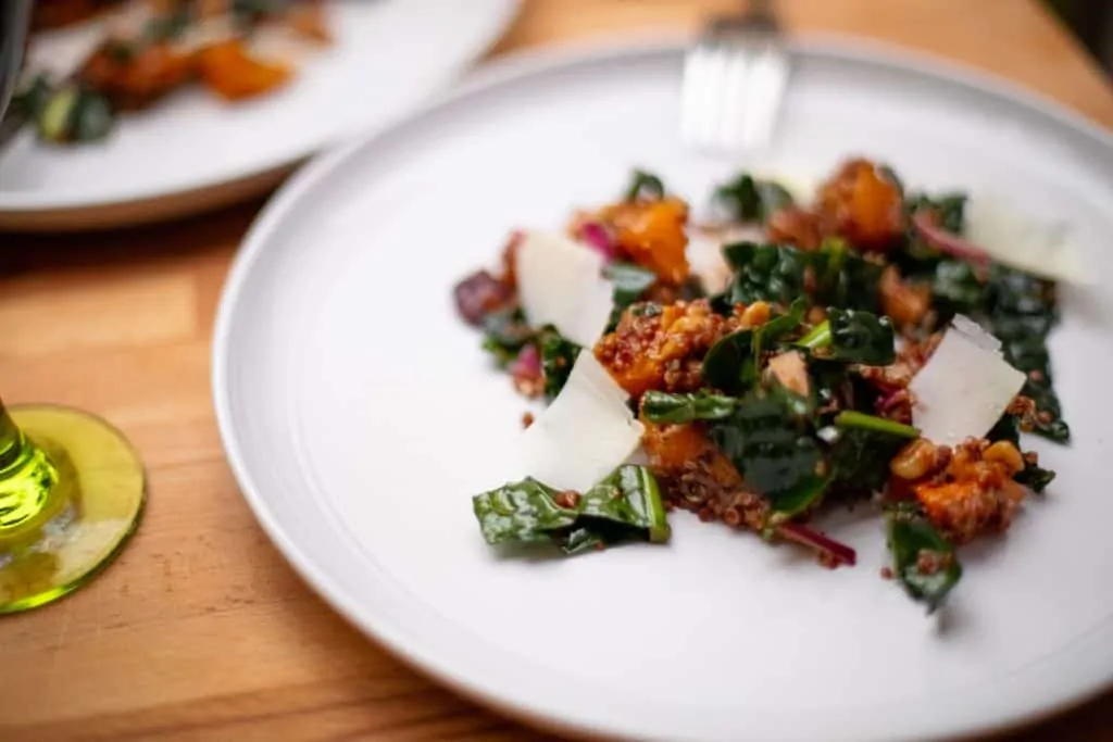 butternut squash salad complete 2