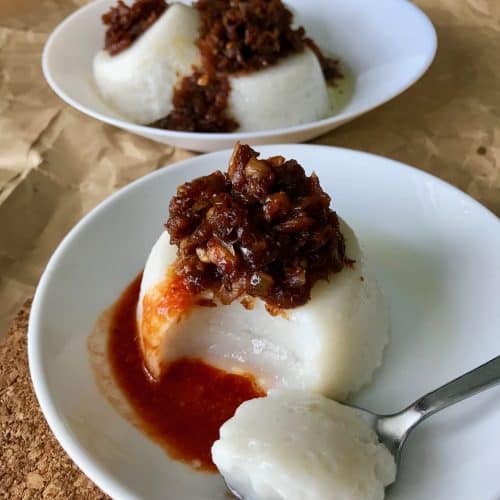 Savory Chinese Mini Rice Pudding Recipe | Jen Reviews