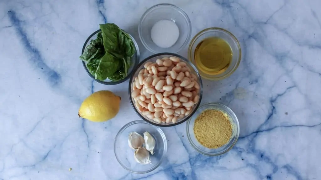 veg lasagne step three pesto ingredients