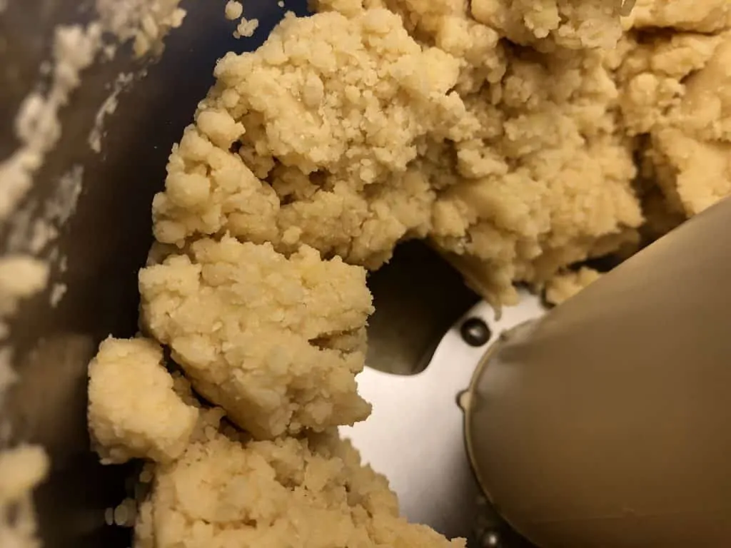 3. Dough after processor