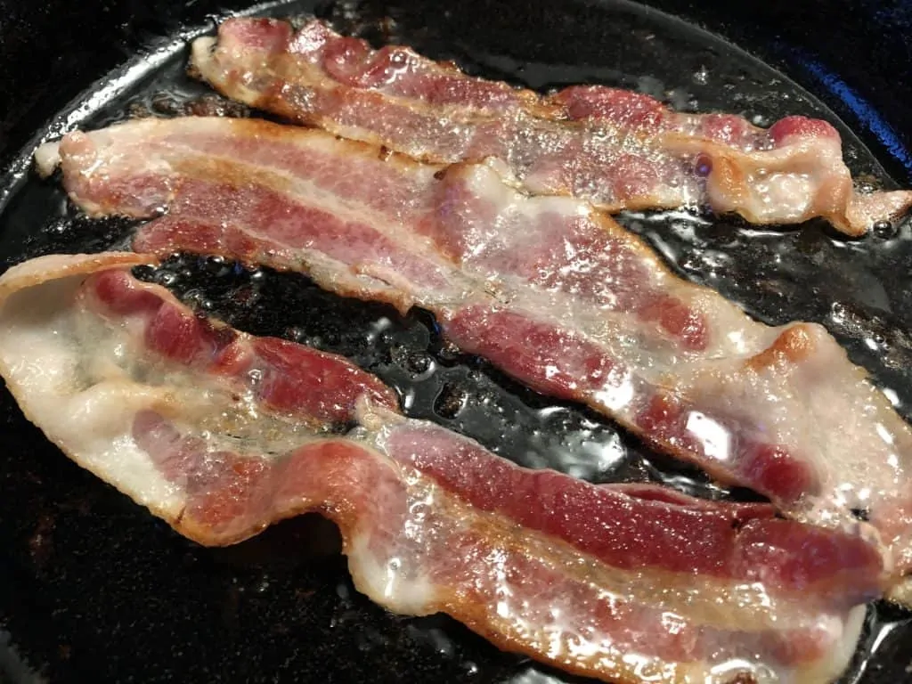 6. Bacon cooking