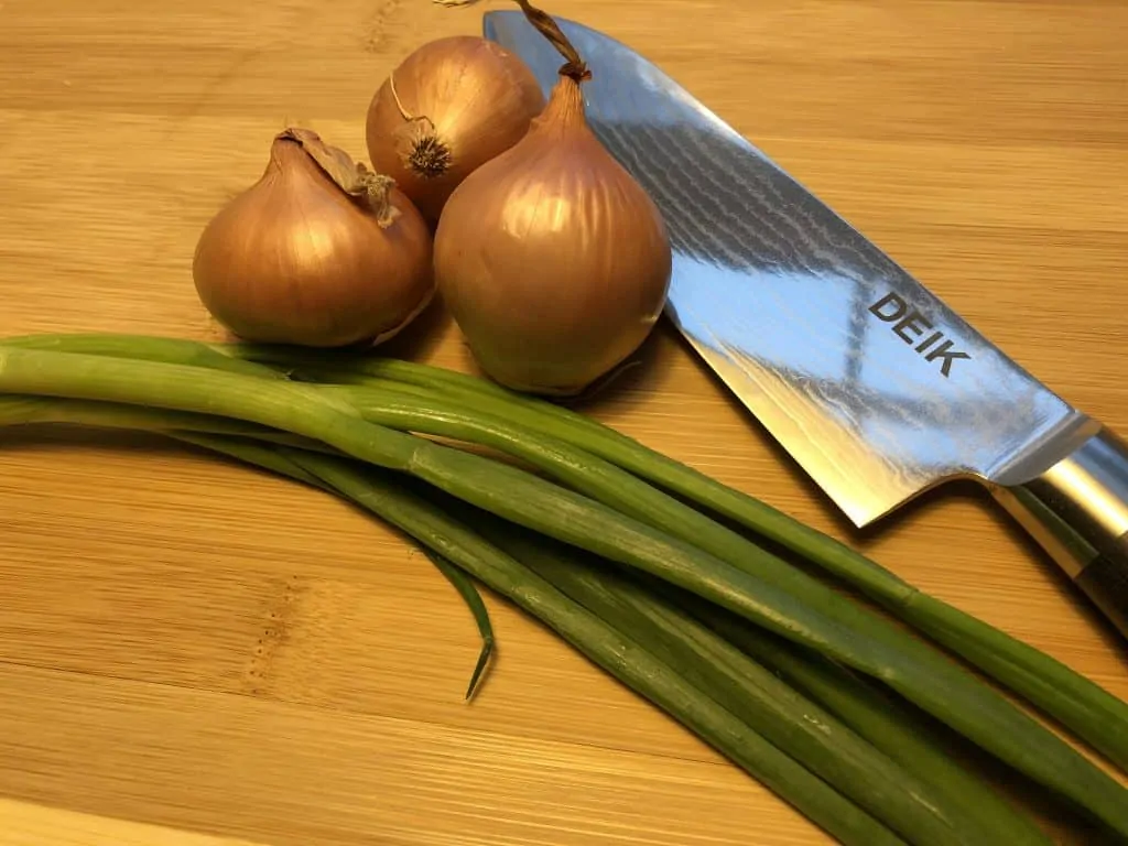 7. Shallots and Green onion