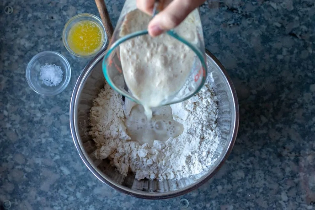 French Bread Step 2 Mix the dough