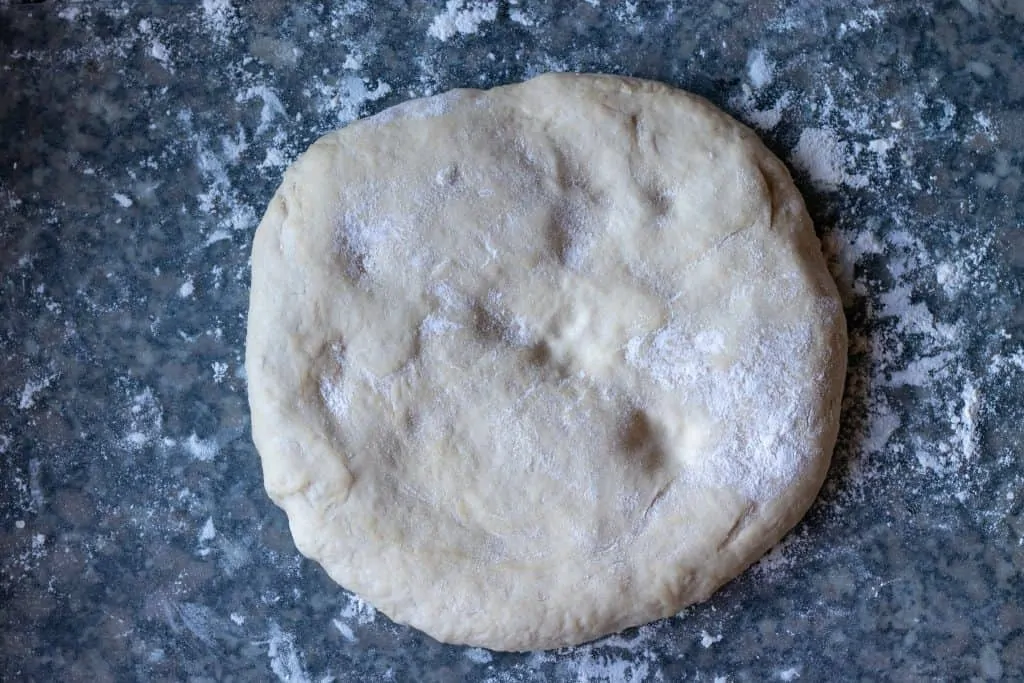 French Bread Step 6 rested dough