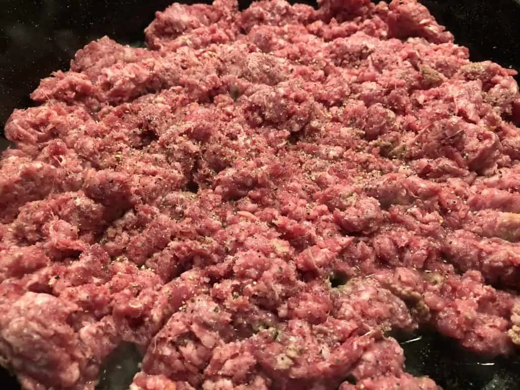 2. Ground beef