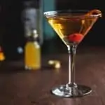 Manhattan with Homemade Quick Bitters Completed 1