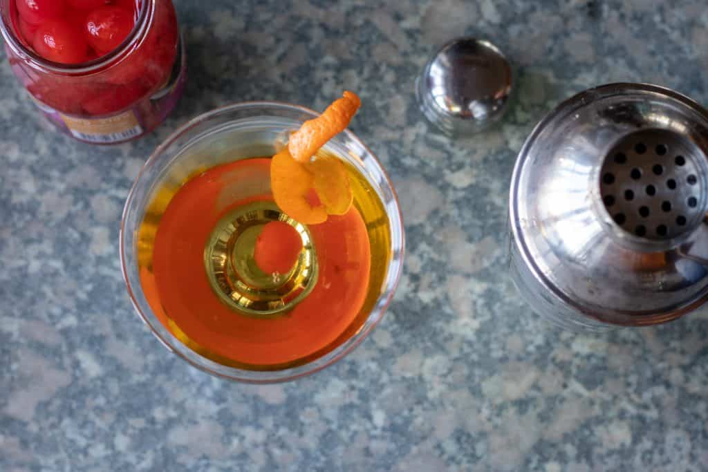 Manhattan Recipe with Quick Homemade Bitters Jen Reviews