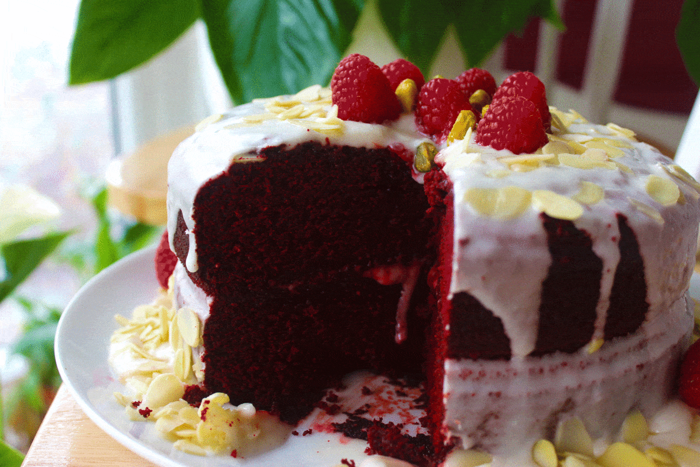 Vegan Red Velvet Cake - Jen Reviews