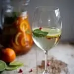 Vinho Verde Citrus and Pomegrante Sangria Complete 2