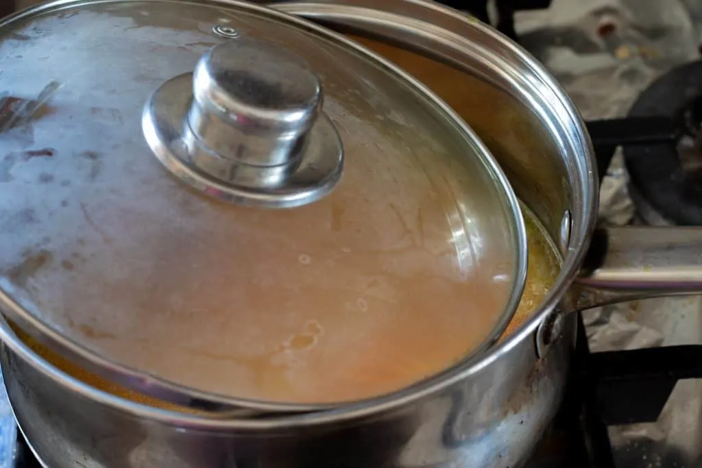 Authentic Masoor Dal Step 6 cook the lentils